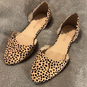 Restricted Leopard Print Flats